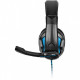 Наушники Gemix W-360 Black/Blue, микрофон, игровая гарнитура